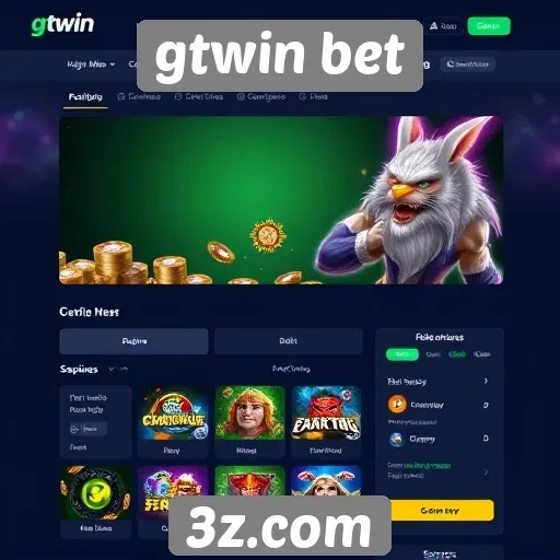 interface do site gtwin bet é intuitiva e fácil de usar